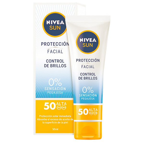 Kasvojen aurinkovoide Nivea SPF 50 (50 ml)