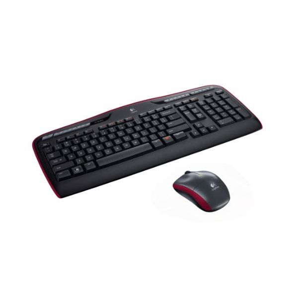 Näppäimistö ja langaton hiiri Logitech 920-003978 Musta