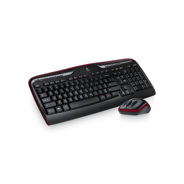 Näppäimistö ja langaton hiiri Logitech 920-003978 Musta