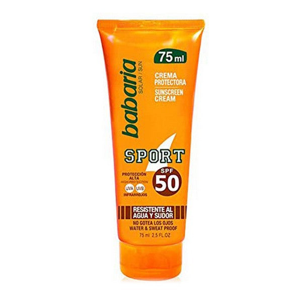 Sports Lotion Solar Sport Waterproof Babaria Spf 50 (75 ml)