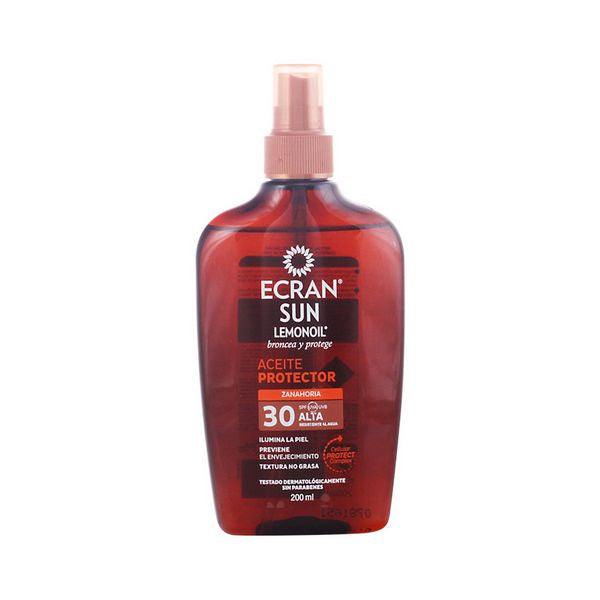 Aurinkosuojaöljy Ecran SPF 30 (200 ml)