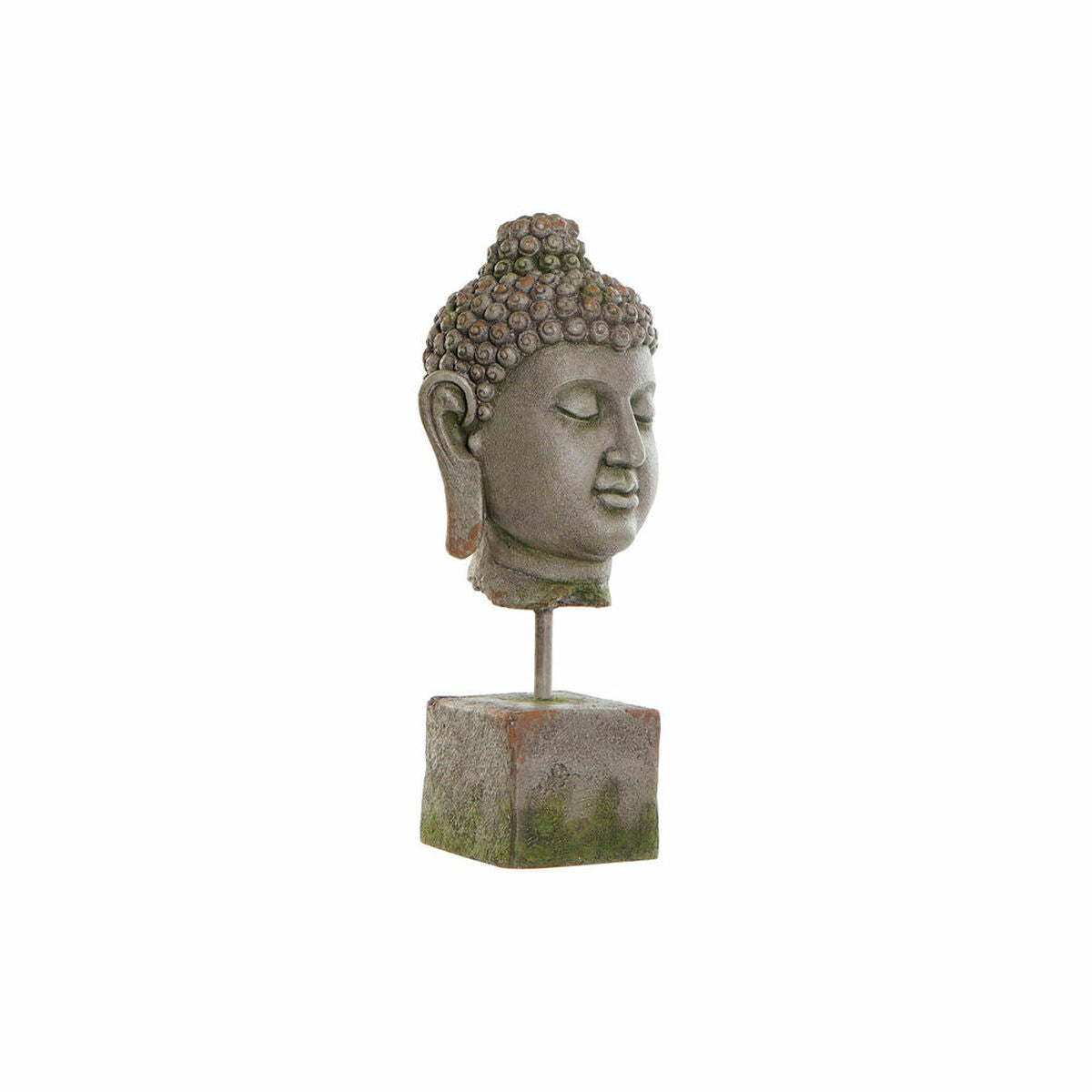 Koristehahmo DKD Home Decor Lasikuitu Buddha (25 x 24 x 56 cm)