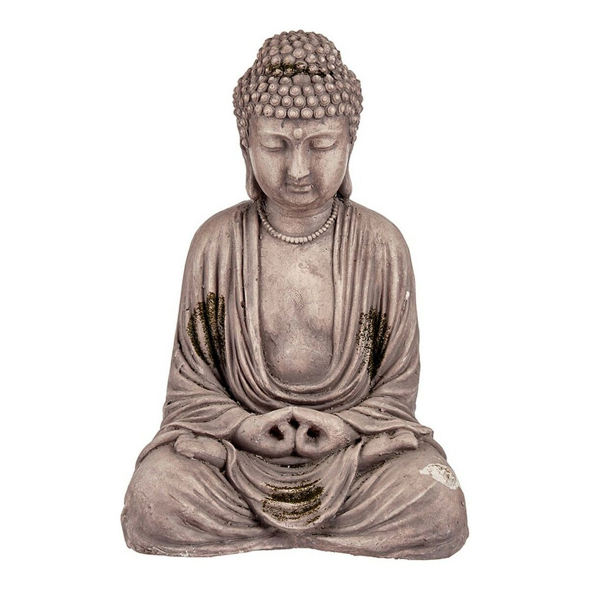 Decorative Figure for Garden Buddha Harmaa Polyresiini (22,5 x 40,5 x 27 cm)