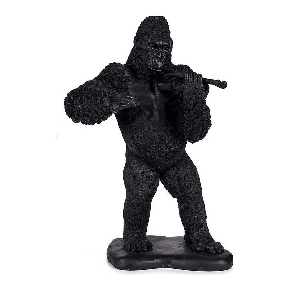 Koristehahmo Gorilla Musta Hartsi (17 x 41 x 30 cm)