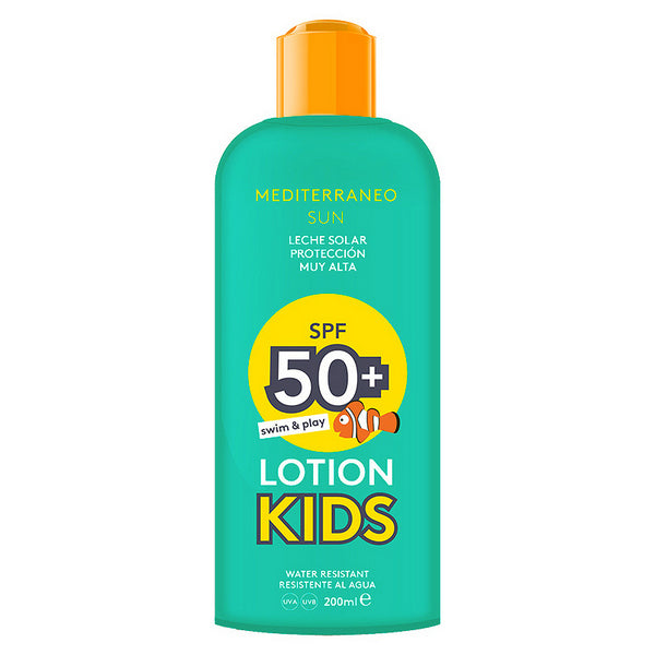 Aurinkovoide Kids Swim & Play Mediterraneo Sun SPF 50 (200 ml)