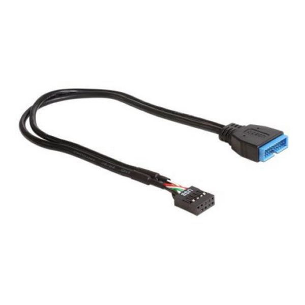 USB-Kaapeli DELOCK 83281 30 cm Musta